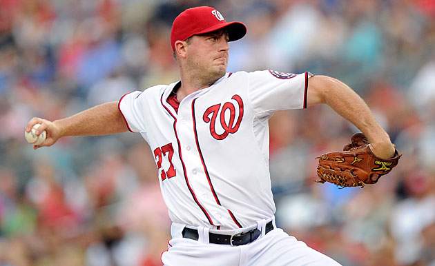 Jordan Zimmermann takes the ball in the series finale on Wednesday for the first-place Nationals.